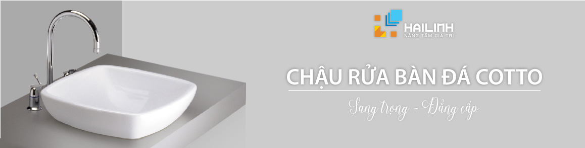 Chậu rửa bàn đá COTTO