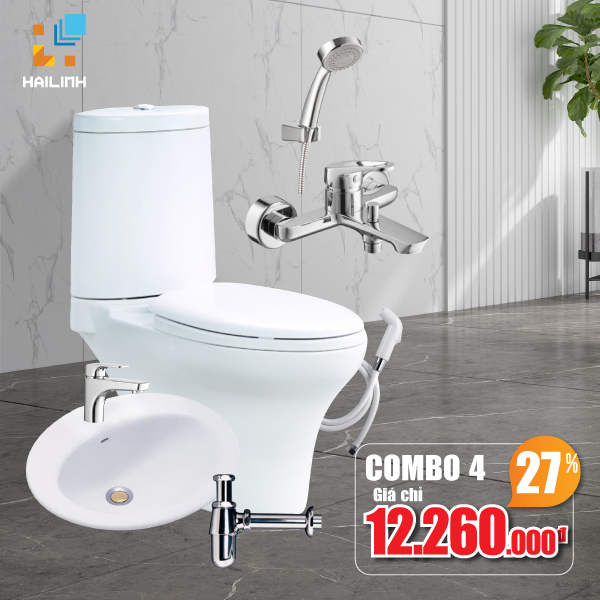 Combo thiết bị vệ sinh Cotto 04