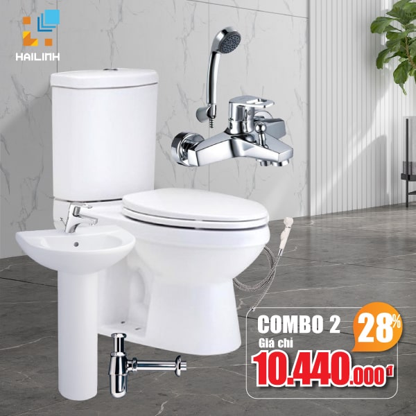 Combo thiết bị vệ sinh Cotto 02