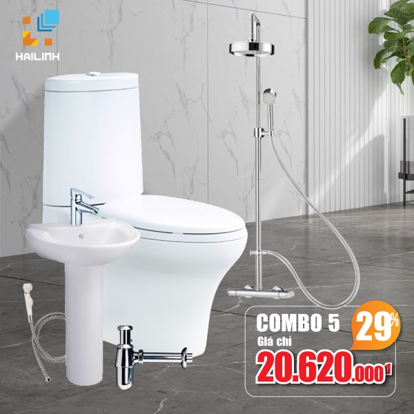 Combo thiết bị vệ sinh Cotto 05