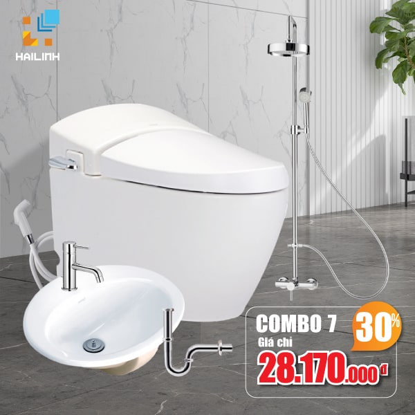 Combo thiết bị vệ sinh Cotto 07