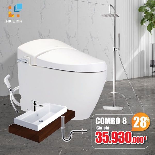 Combo thiết bị vệ sinh Cotto 08