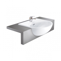 Chậu rửa bán âm bàn COTTO C021