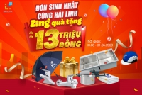 Đón sinh nhật cùng Hải Linh - Zing quà lên đến 13 triệu