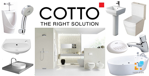 Thiết bị vệ sinh cotto dòng sản phẩm chính hãng sản xuất phân phối tại Hải Linh