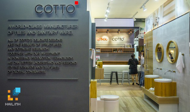 Thiết bị vệ sinh cotto là một thương hiệu lớn