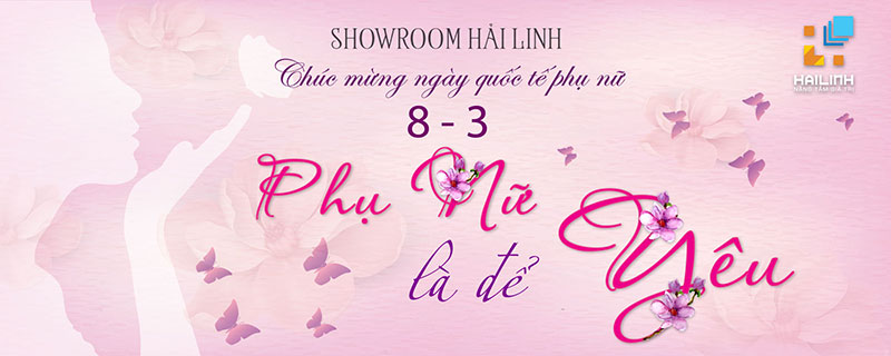 Thư chúc mừng ngày Quốc tế Phụ nữ 8/3 - Showroom Hải Linh