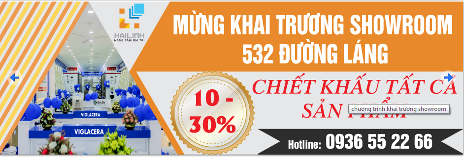 Hải Linh mừng khai trương showroom mới giảm giá 10-30%