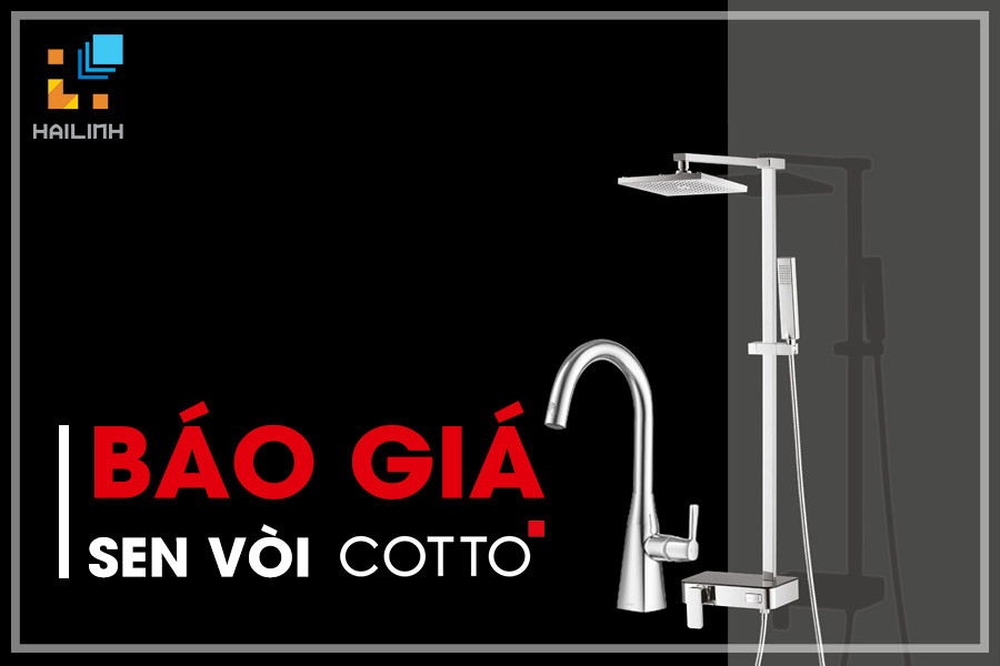 Báo giá sen vòi COTTO