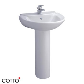 Chậu rửa treo tường chân dài C0237/C411