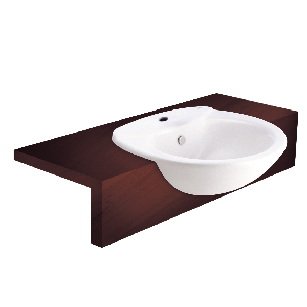 Chậu rửa bán âm bàn COTTO C0240