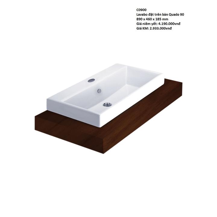 7. Chậu dương bàn đá C0900, giá 4.190.00đ (còn 2.933.000đ)