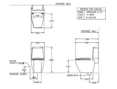 Bản vẽ kỹ thuật C13507