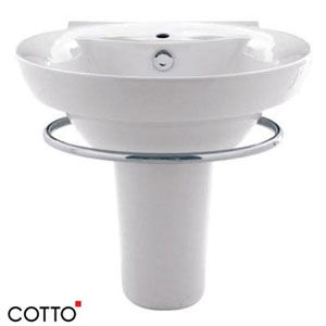 chau-rua-chan-lung-cotto-c0285-c4201 Chậu rửa cotto chân lửng C0285/C4201