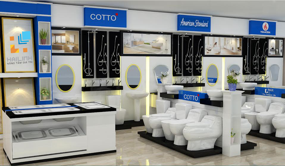 Nên mua bồn cầu cotto ở showroom Hải Linh đảm bảo hàng chất lượng