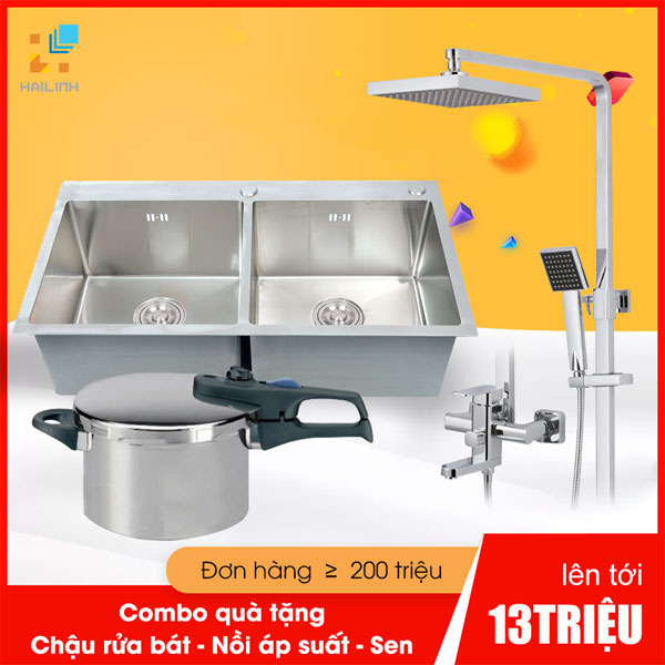 Tang qua 13 trieu cho dơn hang 200 trieu