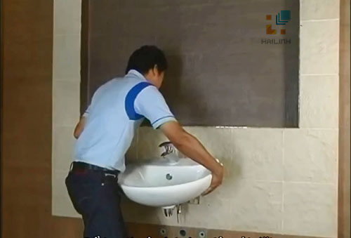 Lắp đặt chẩu rửa Cotto