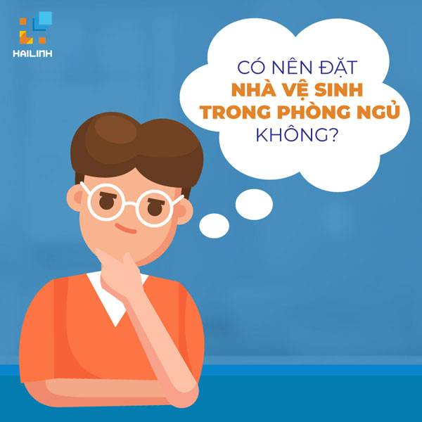Co nen dat nha ve sinh trong phong ngu khong