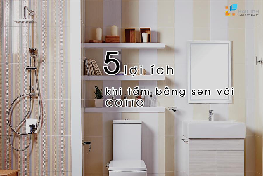 5 loi ich khi tam bang sen voi Cotto
