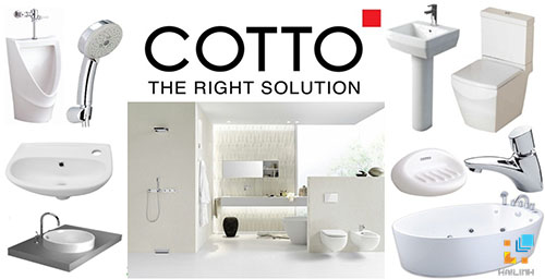 Thiết bị vệ sinh Cotto nhiều sản phẩm nổi tiếng Thiết bị vệ sinh Cotto nhiều sản phẩm nổi tiếng