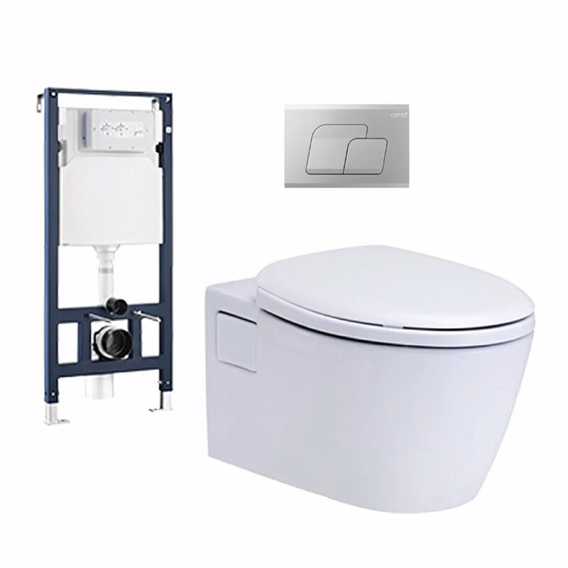 Ảnh Bồn cầu âm tường Cotto SC1986(F)+C962100+C942100 1