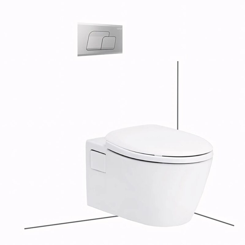 Ảnh Bồn cầu âm tường Cotto SC198817(F) 1