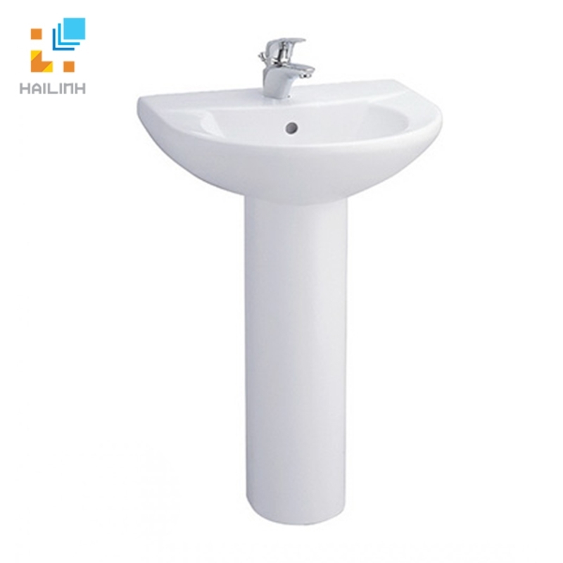 Ảnh Chậu rửa treo tường Cotto C014+C411 1