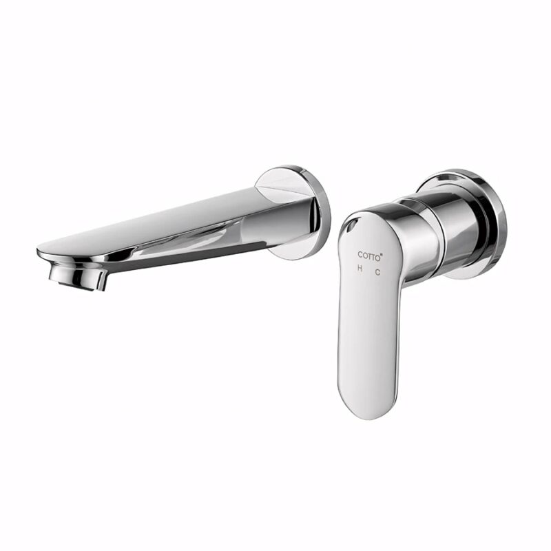 Ảnh Vòi chậu gắn tường Cotto CT2407A 1